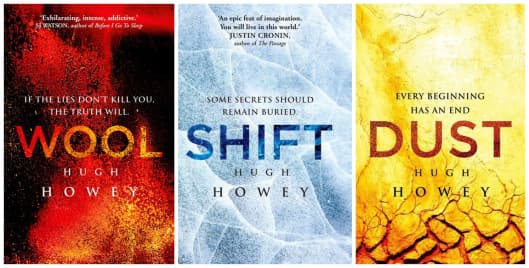 Wool Trilogy Collection Hugh Howey 3 Books Bundle (Wool. Shift. Dust) کتاب