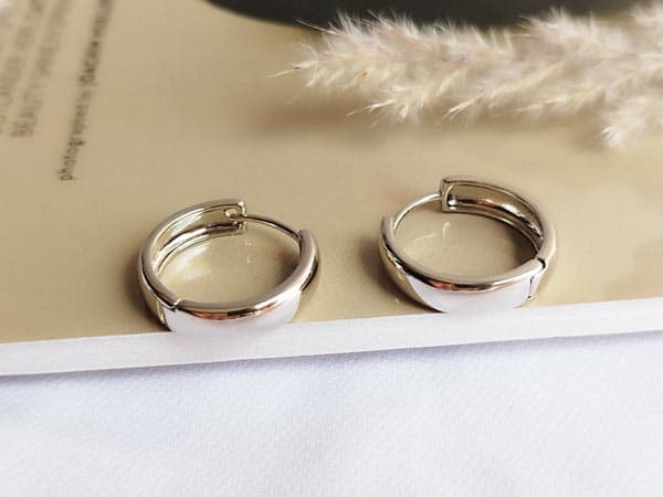 گوشواره حلقه ای سیلور ژوپینگ