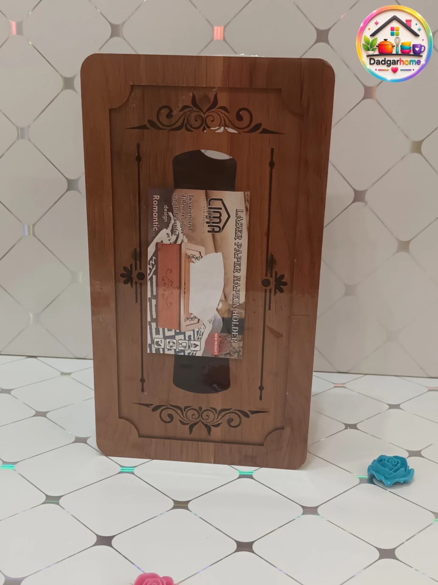 جادستمال کاغذی چوبی لیزری — تصویر ۷