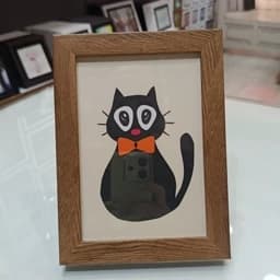تابلو گربه طرح05 — تصویر ۲