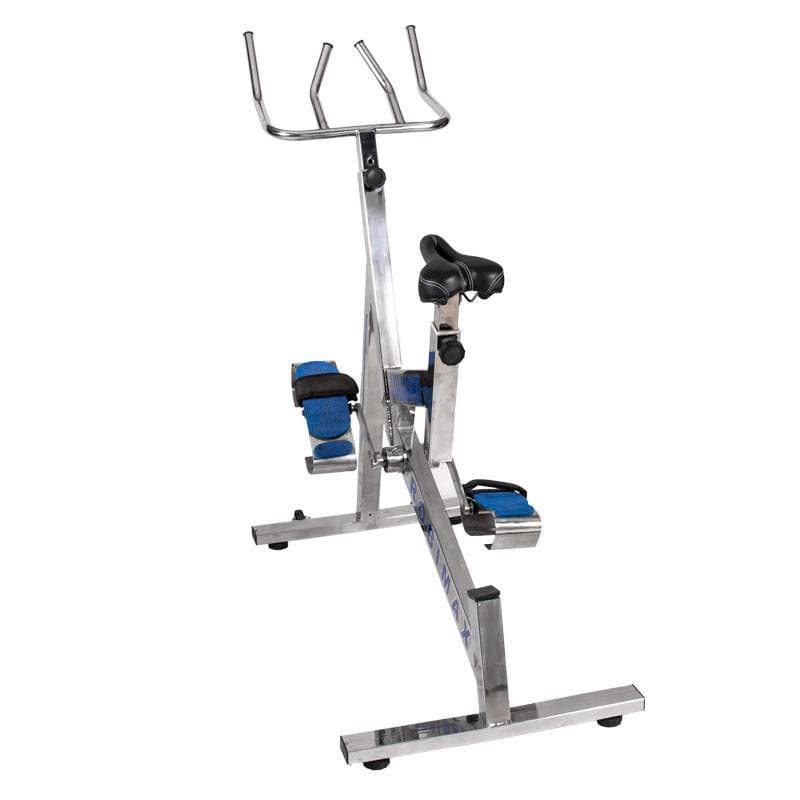 دوچرخه ثابت آبی بلبرینگی روبیمکث Robimax — تصویر ۳