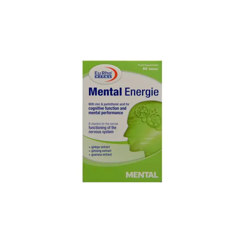 قرص منتال انرژی یورو ویتال/MENTAL ENERGIE EURHO VITAL