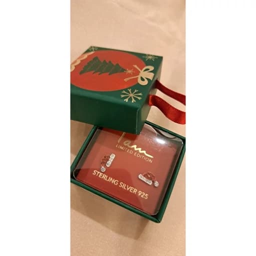 گوشواره نقره عیار 925 طرح کلاه