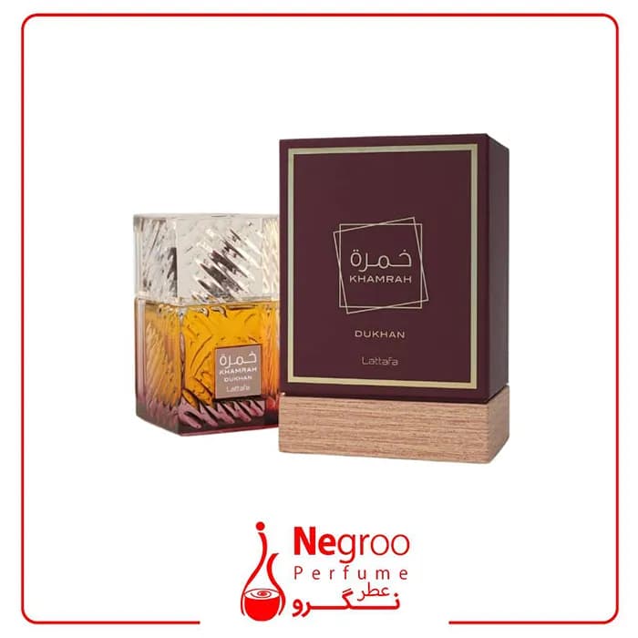 عطر ادکلن لطافه خمره دخان 100 میل Lattafa Khamrah Dukhan /اورجینال