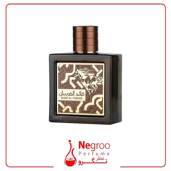 عطر ادکلن لطافه قائد الفرسان انتامد 90 میل Lattafa Qaed Al Fursan Untamed/ اورجینال