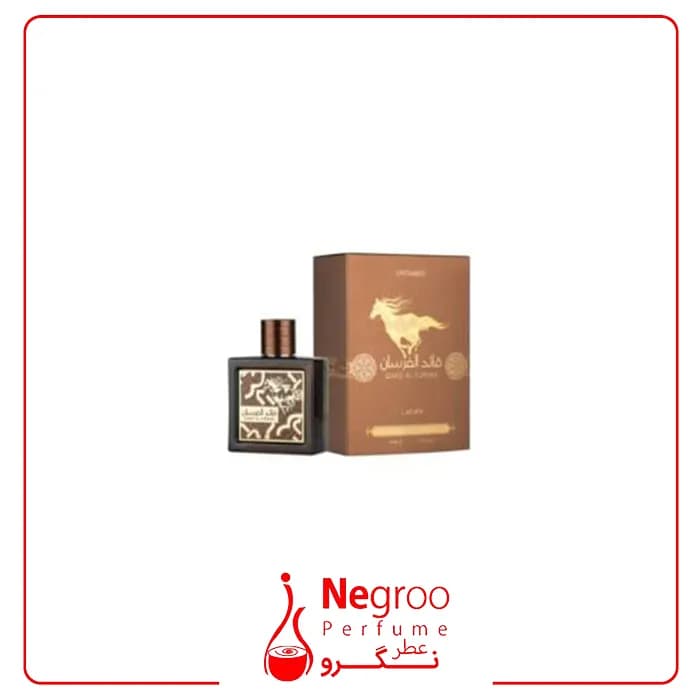 عطر ادکلن لطافه قائد الفرسان انتامد 90 میل Lattafa Qaed Al Fursan Untamed/ اورجینال — تصویر ۲