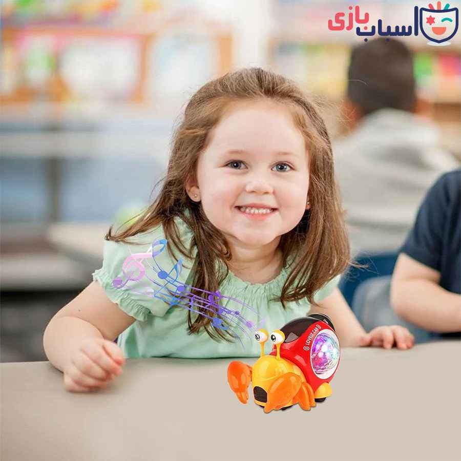 اسباب بازی موزیکال مدل خرچنگ 9025 — تصویر ۳