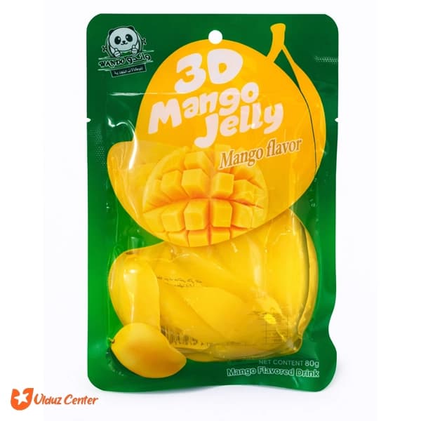 پاستیل آبمیوه ای 3 بعدی واندو با طعم انبه 80 گرمی