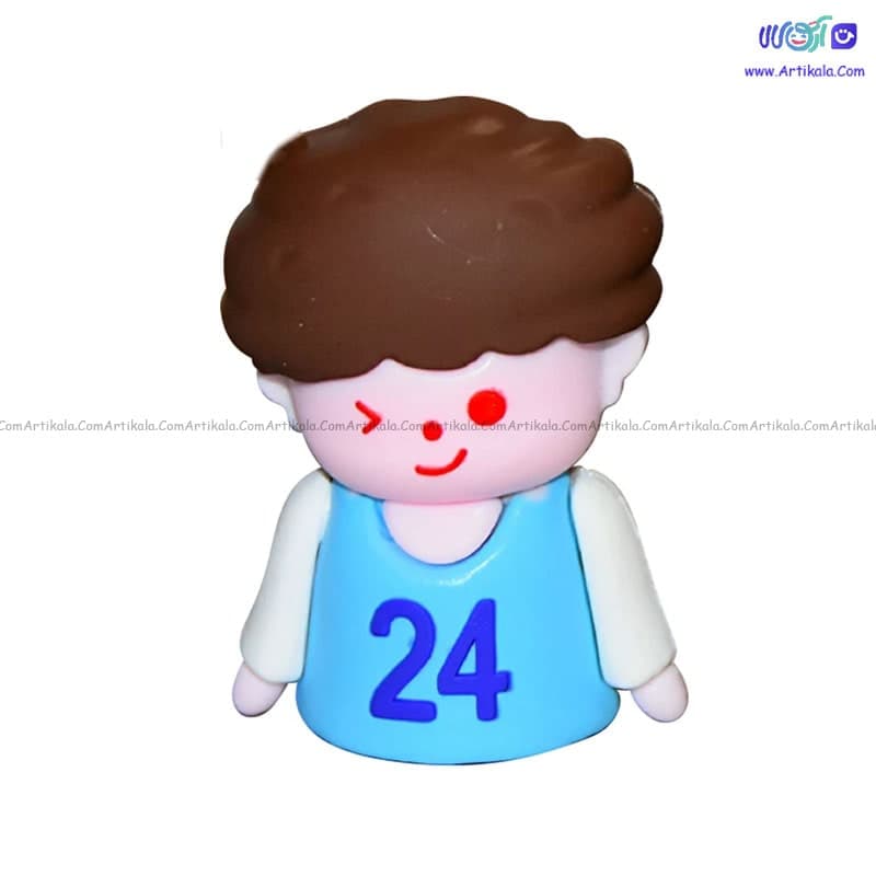 مداد تراش سیلیکونی طرح ورزشکار — تصویر ۳