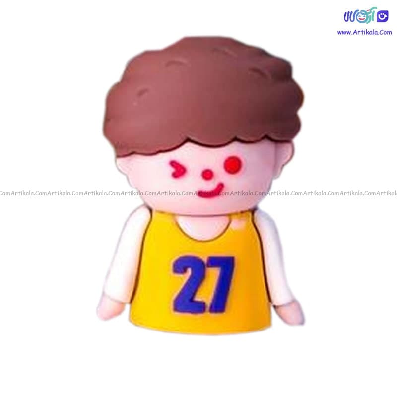 مداد تراش سیلیکونی طرح ورزشکار — تصویر ۲