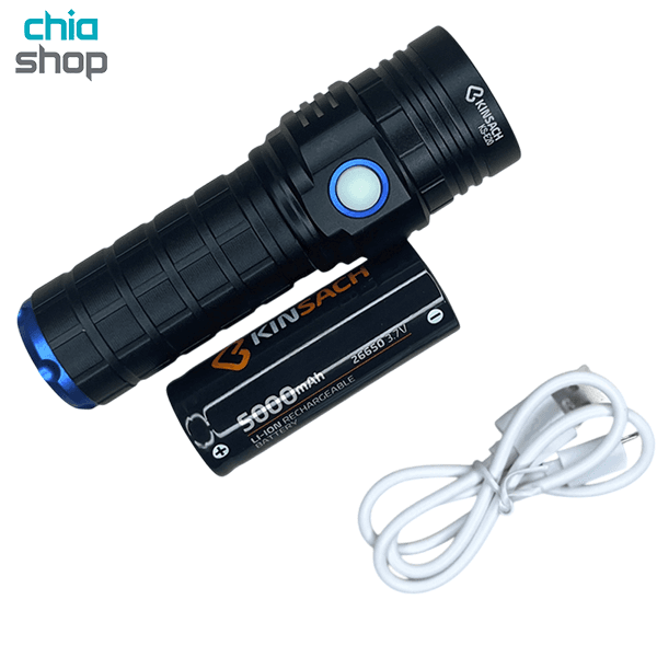 چراغ قوه شارژی کینساچ مدل KS-E20 — تصویر ۷