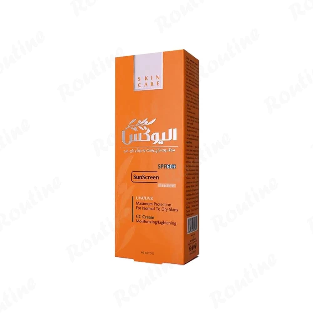 کرم ضد آفتاب پوست خشک SPF 60 الیوکس — تصویر ۲