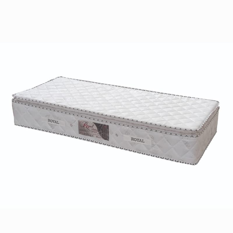تشک رویال مدل طبی فنری یک طرف پد یک نفره سایز 120 × 200 سانتی متر