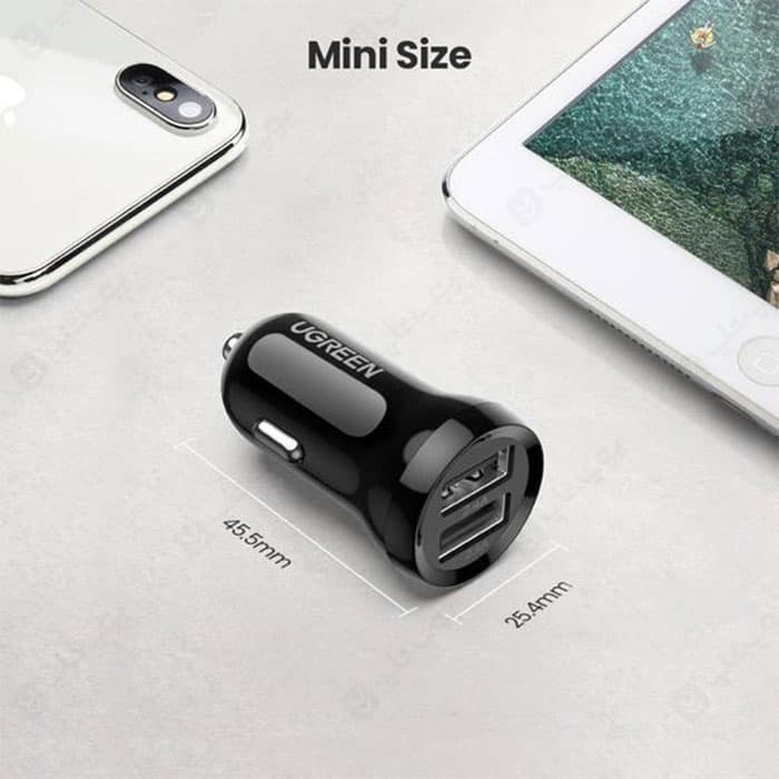 شارژر فندکی 24W یوگرین ED018 — تصویر ۴