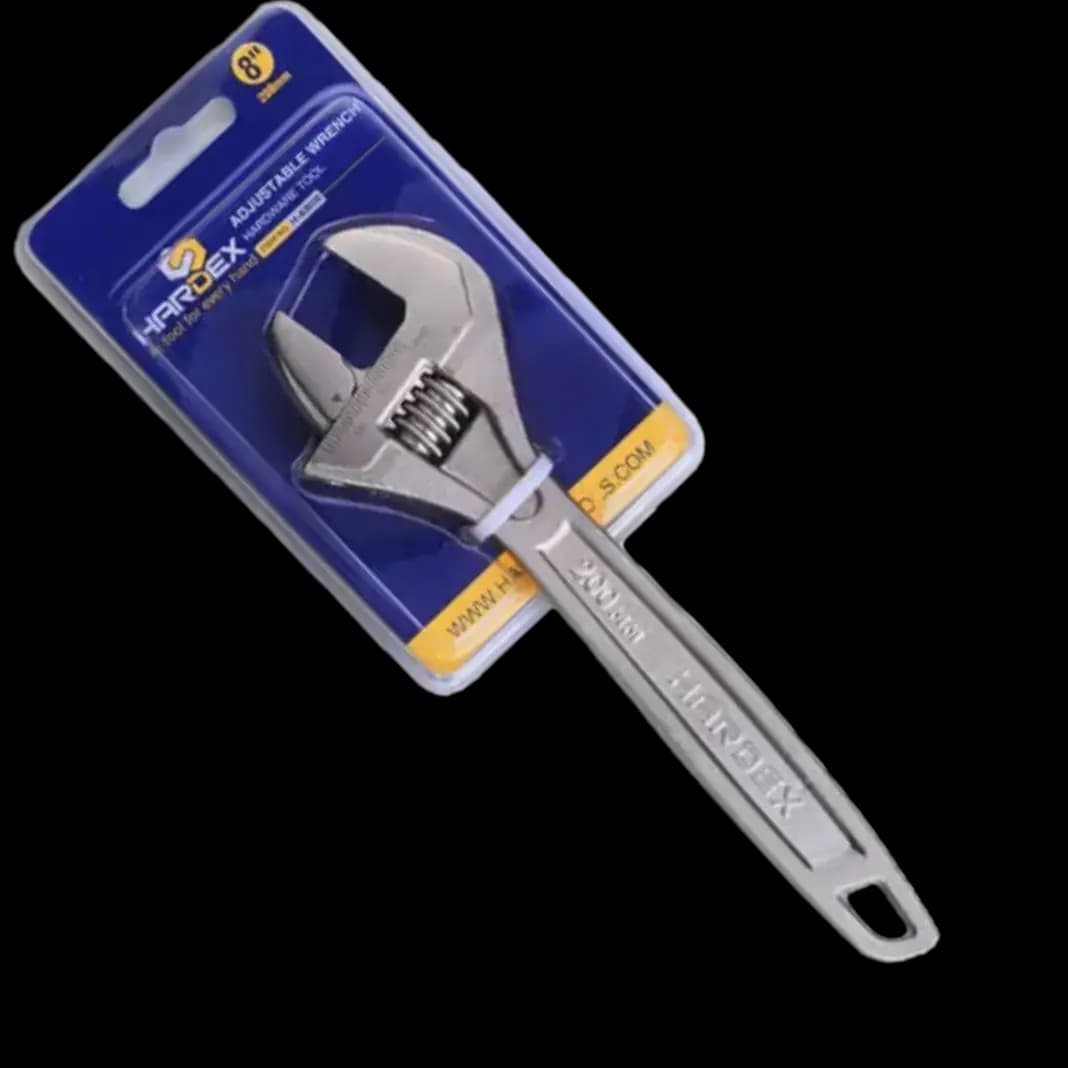 آچار فرانسه 12 فولاد کروم وانادیوم HARDEX