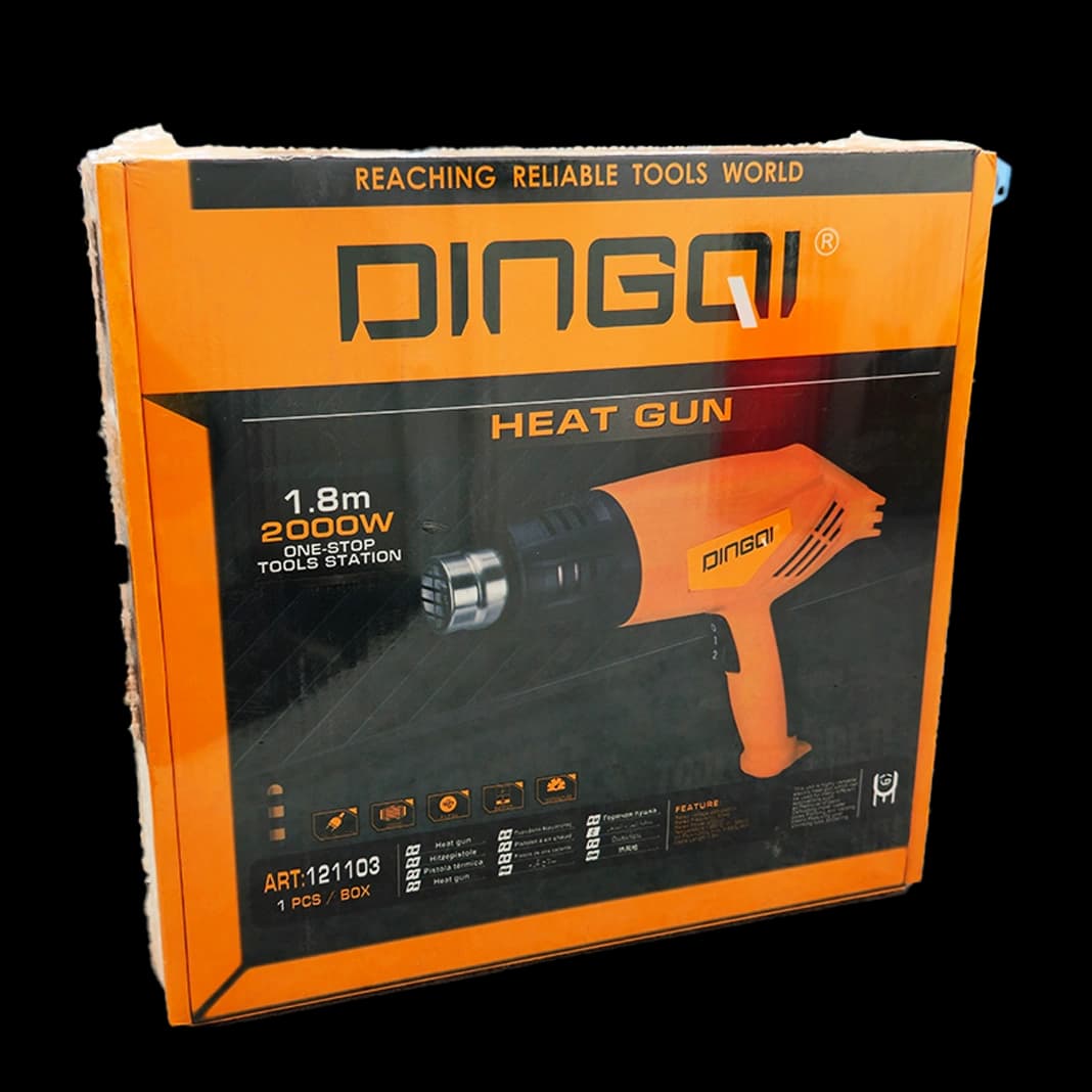 سشوار صنعتی 2000 وات مدل 121103 DINGQI — تصویر ۳