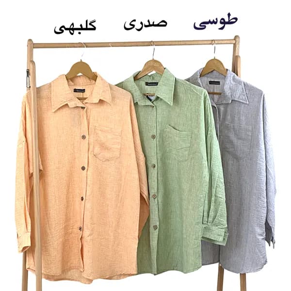 شومیز اسلپ تک جیب — تصویر ۴