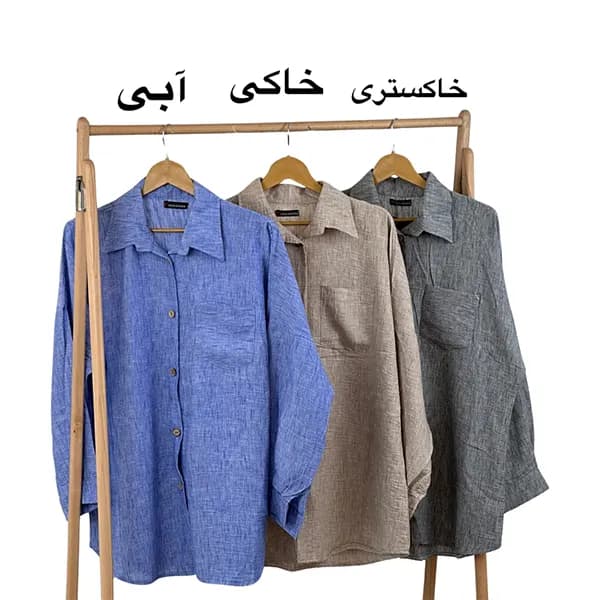 شومیز اسلپ تک جیب — تصویر ۲