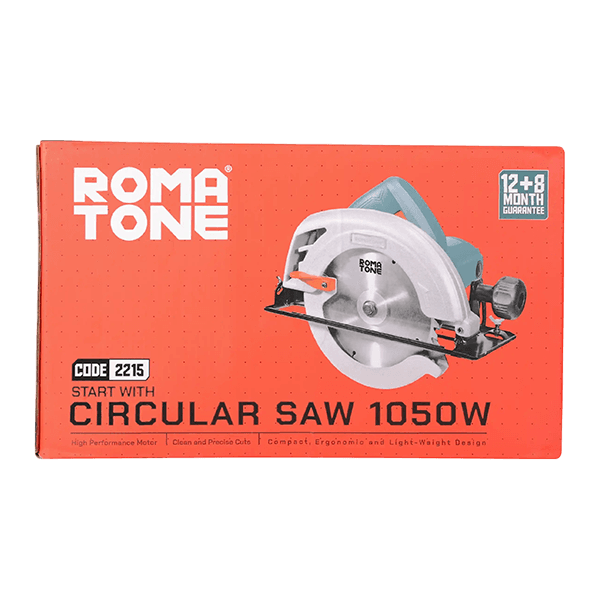 اره گردبر 1050 وات 185 میلیمتر مدل 2215 ROMA TONE — تصویر ۵