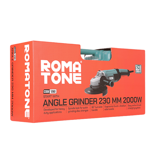 فرز سنگبری 2000 وات 230 میلی متر مدل 1260 ROMA TONE — تصویر ۵
