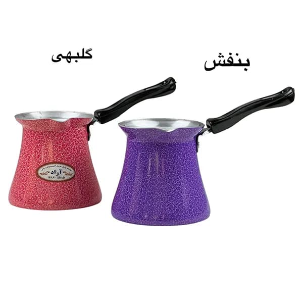 قهوه جوش روسی رنگی 22 — تصویر ۳