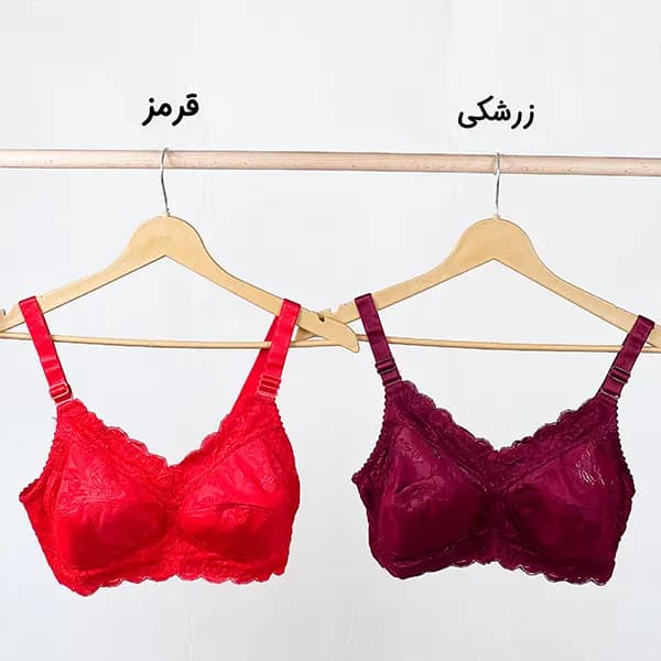 سوتین بدون فنر کاسه استرچ دور دانتل 75/90 — تصویر ۶