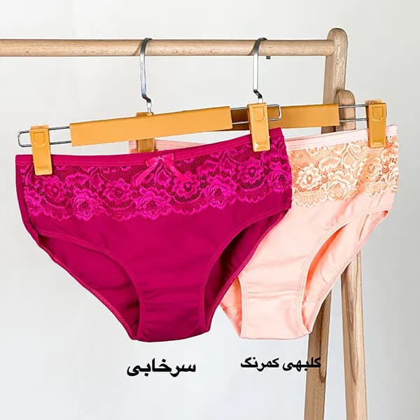شورت دلوین بالا دانتل XL — تصویر ۲