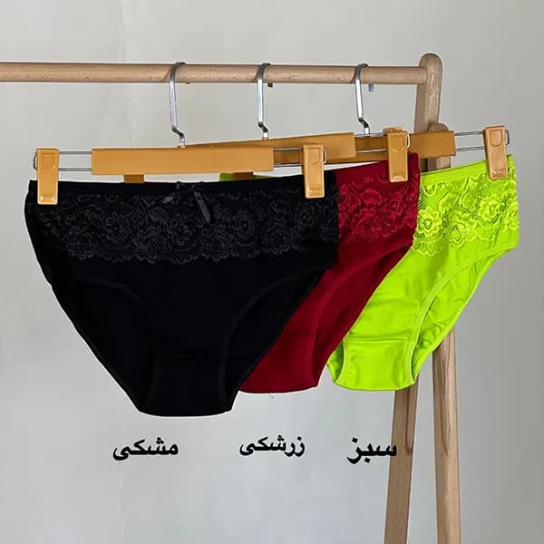 شورت دلوین بالا دانتل XL — تصویر ۵