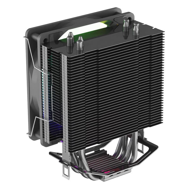 خنک کننده بادی پردازنده مسترتک FAN MASTERTECH NOVA 400 ARGB — تصویر ۴