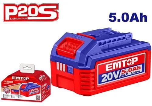 باتری 5 آمپر 20 ولت EMTOP مدل EBPK20031