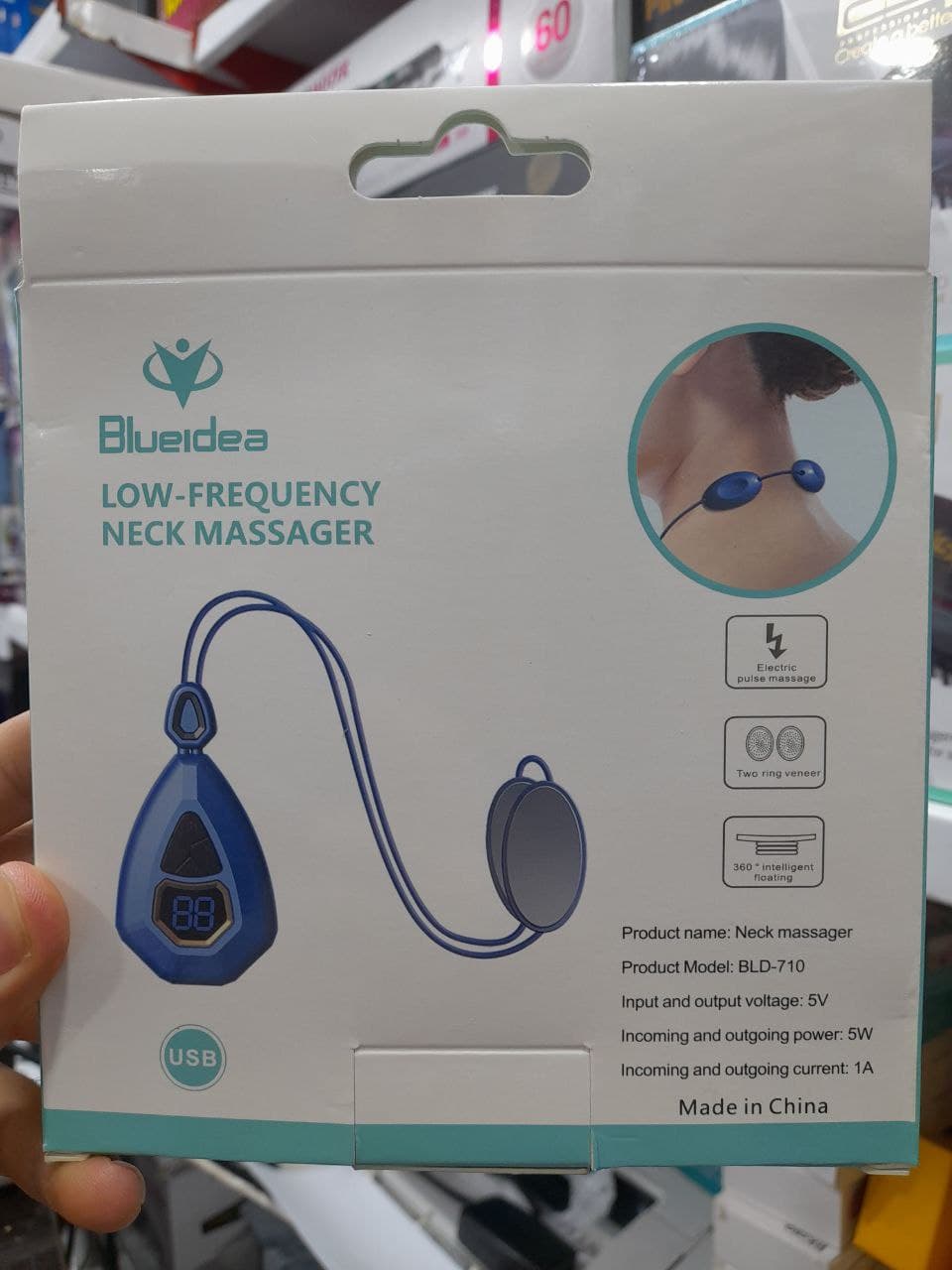 ماساژور گردنی EMS فیزیوتراپی بلو ایدیا مدل BLD_710 — تصویر ۵