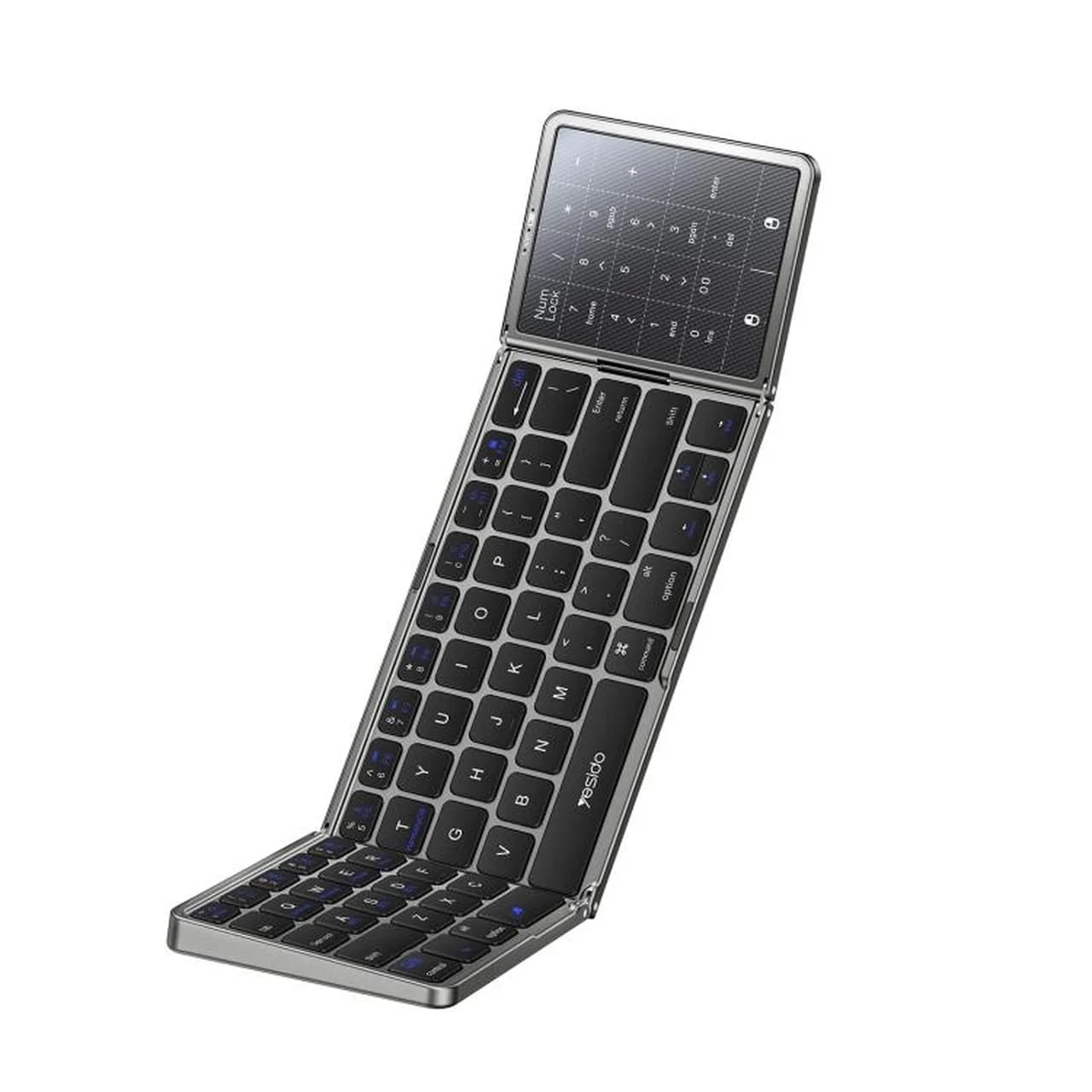 کیبورد بی سیم تاشوی Yesido مدل KB49 – مشکی (گارانتی شش ماه تعویض نیکان همراه)