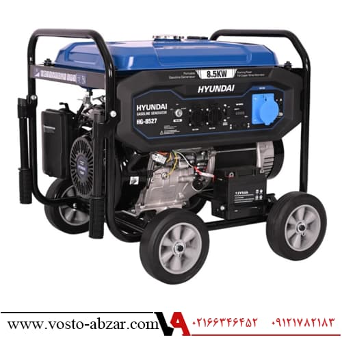 موتور برق بنزینی 8.5 کیلووات هیوندای مدل HG8527