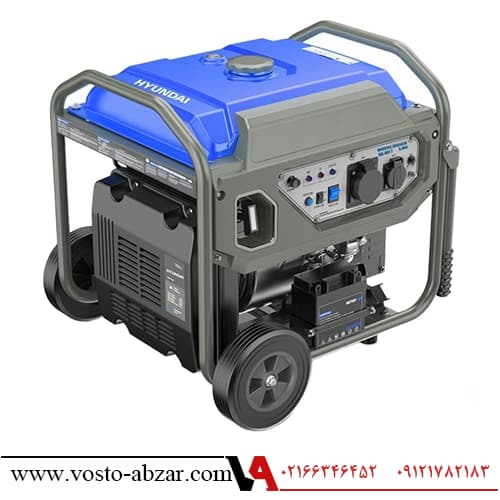 موتور برق بنزینی 8 کیلووات اینورتر دار هیوندای مدل HG-8017