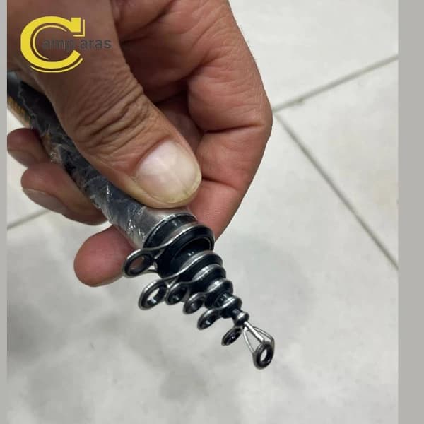 چوب ماهیگیری تلسکوپی یوفینگ YUFENG 300 فولادی — تصویر ۴