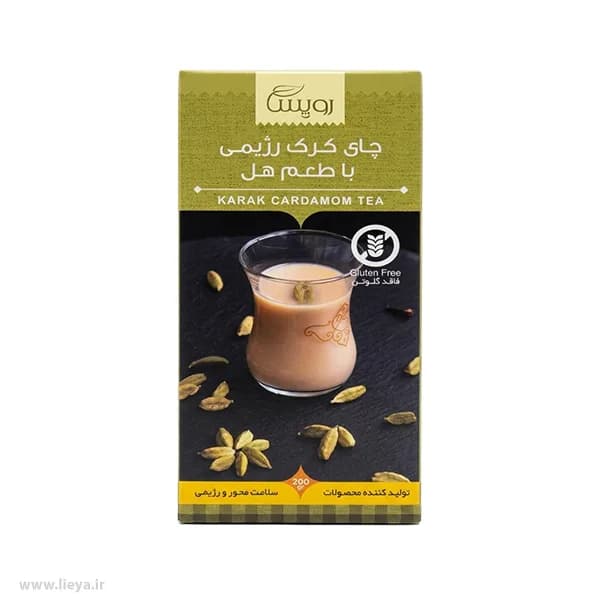 چای کرک رژیمی با طعم هل رویسا – 200 گرم