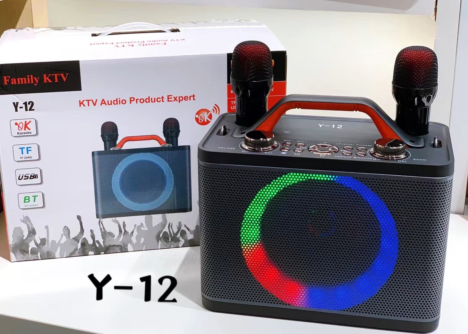 اسپیکر بلوتوثی قابل حمل KTV مدل Y12 — تصویر ۲
