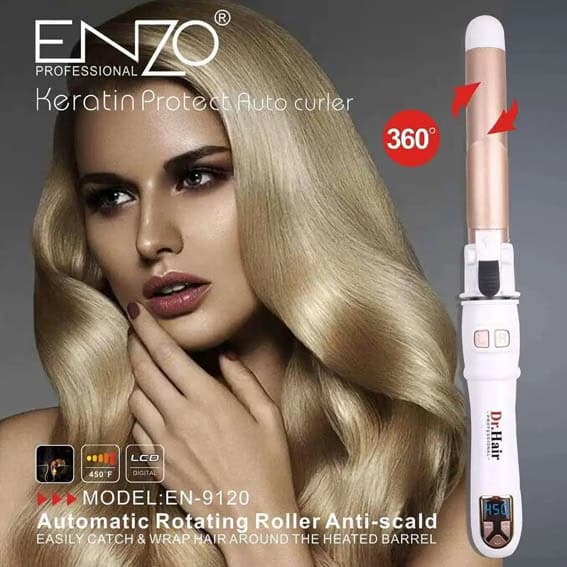 فر کننده حرفه ای چرخشی مو انزو مدل Enzo EN-9120 — تصویر ۲