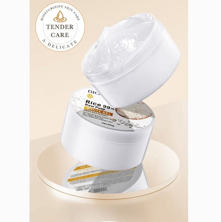 ژل آبرسان حاوی عصاره برنج بیوآکوا 300 گرمی — تصویر ۲