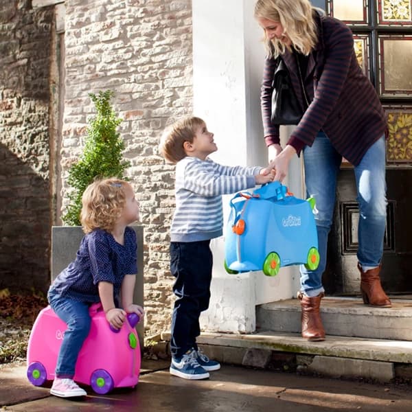 چمدان کودک طرح تریکسی صورتی ترانکی Trunki — تصویر ۷