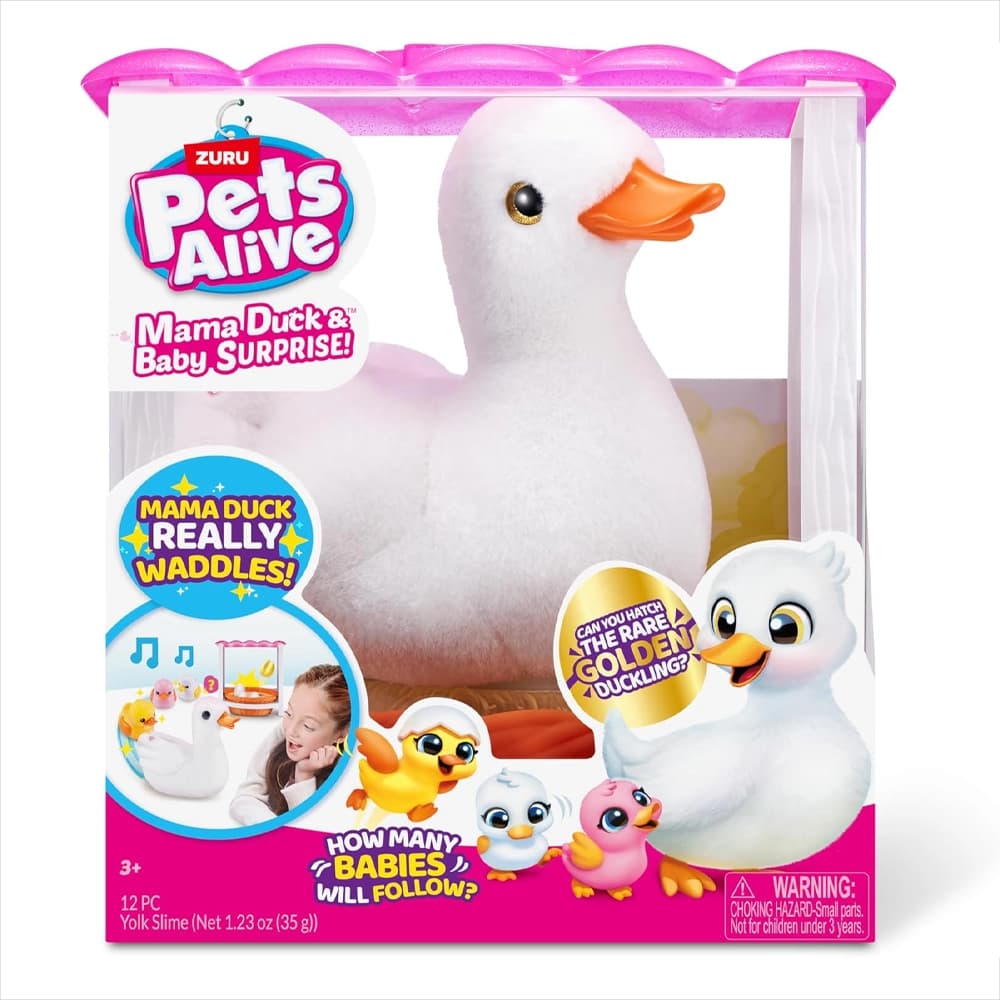 عروسک حرکتی مامان اردک Pets Alive