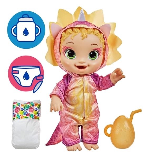 عروسک Baby Alive مدل دینو کیوتی — تصویر ۷