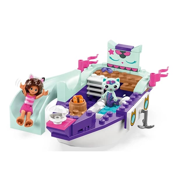 لگو گبی Gabby’s DollHouse مدل 10786 Gabby & MerCat’s Ship & Spa — تصویر ۲