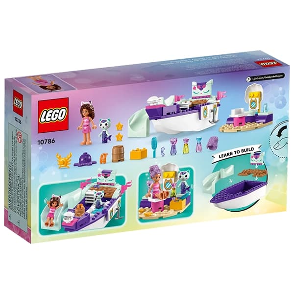 لگو گبی Gabby’s DollHouse مدل 10786 Gabby & MerCat’s Ship & Spa — تصویر ۵