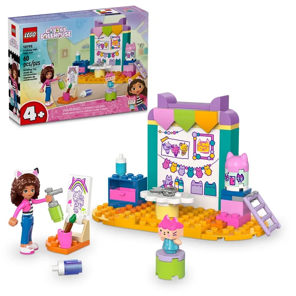 لگو گبی Gabby’s DollHouse مدل 10795 کاردستی با خونه کودک