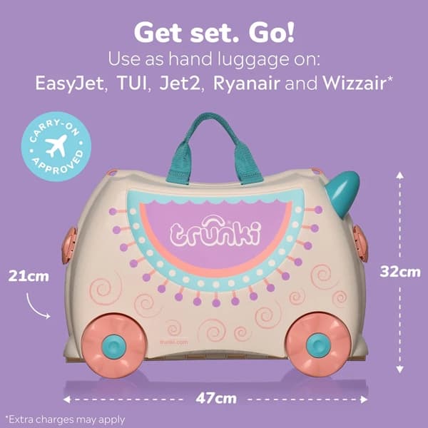 چمدان کودک طرح لاما ترانکی Trunki — تصویر ۳