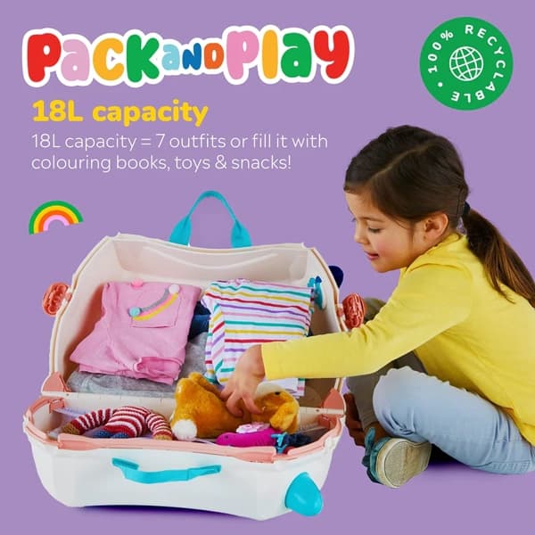 چمدان کودک طرح لاما ترانکی Trunki — تصویر ۵