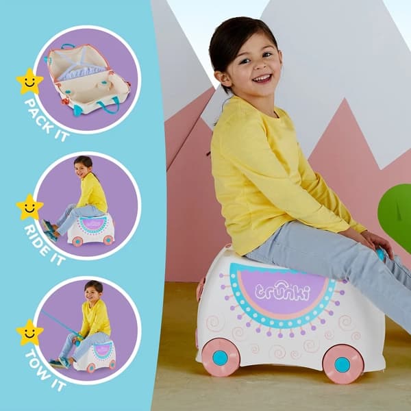 چمدان کودک طرح لاما ترانکی Trunki — تصویر ۴