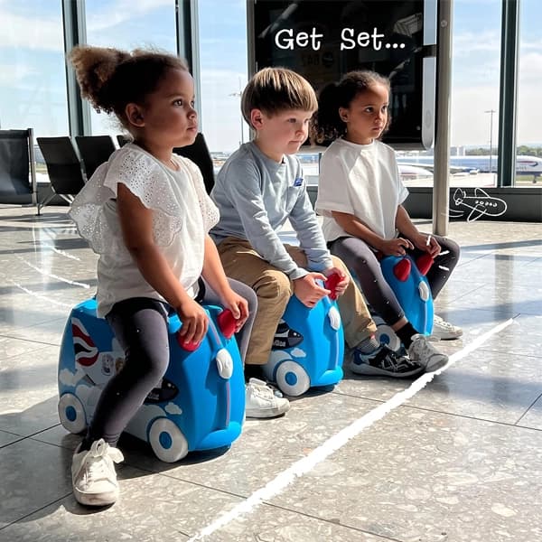 چمدان کودک طرح هواپیما ترانکی Trunki — تصویر ۶