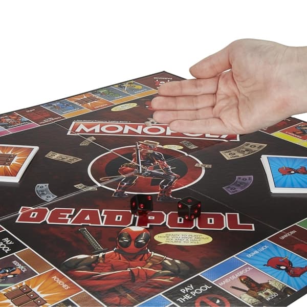بازی فکری MONOPOLY مدل Deadpool — تصویر ۳